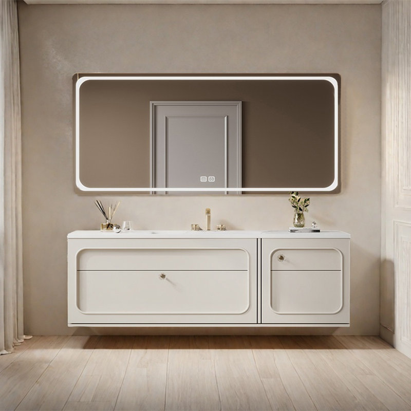 French elegant style bathroom cabinet
