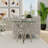 24 Inch Clear Tempered Glass End Table Set Couch Side Table With Mirrored Silver Base Set Of 4