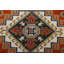 Tapis oriental Kazak noué à la main