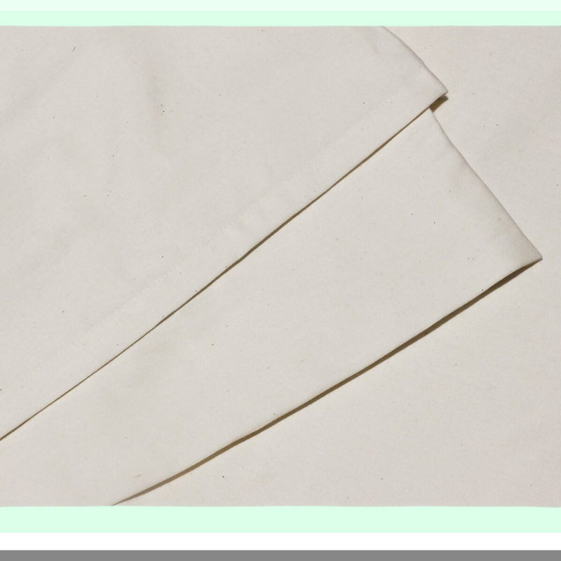 Microfiber Pillowcase Set - Rust Burnt Soft Washed Pillow Shams - Envelop Closure Pillow Covers (Set of 2), Cream