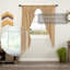 Paire de rideaux 100% coton
