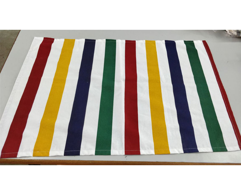 Chiffons à rayures