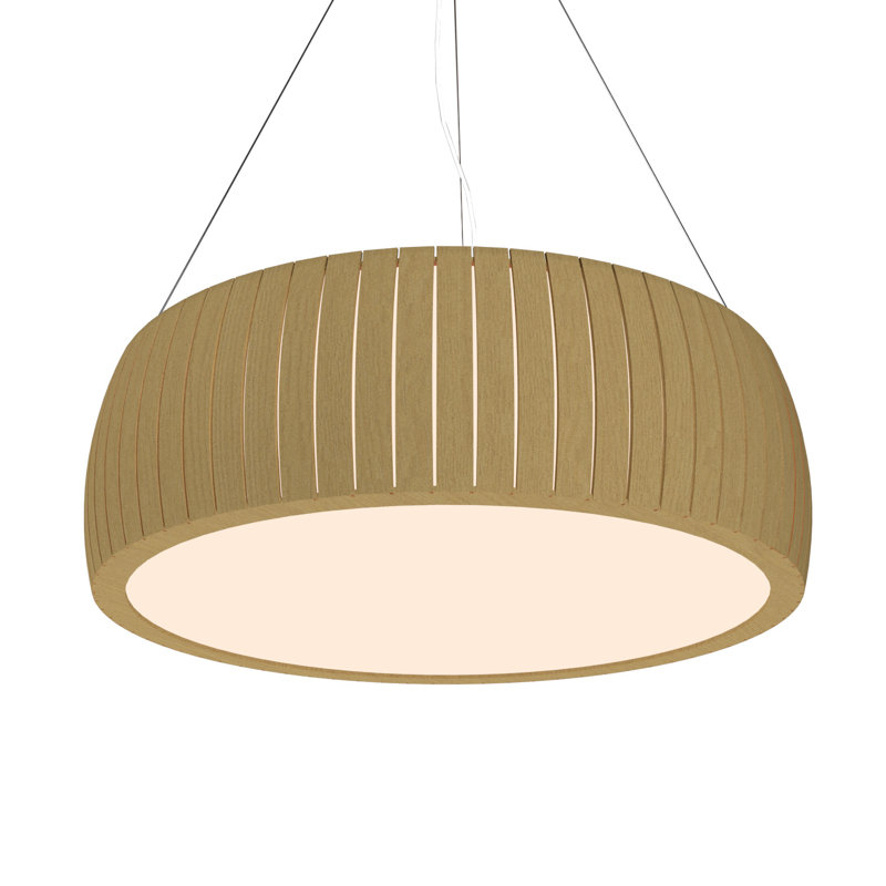 Barril Chandelier, 7.48" H x 23.62" W x 23.62" D, Charcoal, 3