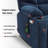 Wide Power Recliner Lift Chair with Extended Footrest For Big People, Fabric-552791340