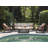 Royal Kahala Black Sands Round End Table