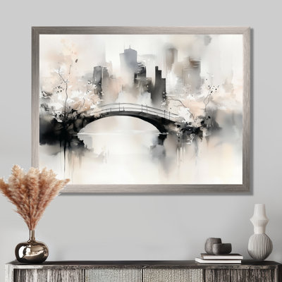 Charmant pont de la ville à Central Park I - décoration murale Bridges