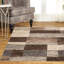Tapis carré en ardoise 8 pi résistant aux taches