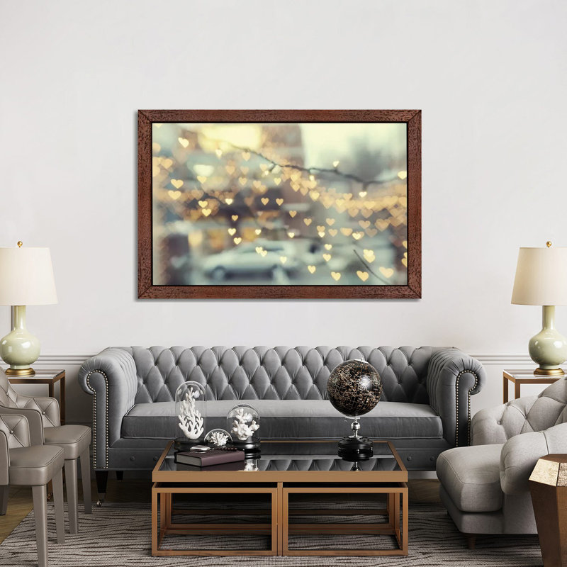Holding Onto Love by Chelsea Victoria - Floater Frame Print on Canvas, 152.5 cm H x 101.5 cm W, Brown