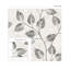 Rouleau de papier peint adhésif à feuilles contrastantes Cerrie L 18 pi x 20,9 po Cerrie