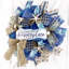 Bienvenue sur notre couronne de toile de jute Happy Place