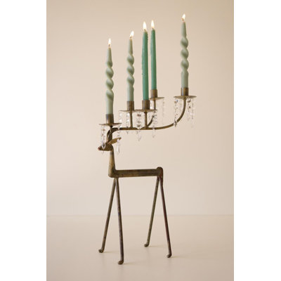 PORTE-CANDELABRES EN IRON