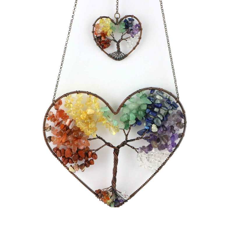 17'' Glass Finial Ornament, Chakara