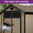 6x4.4 Ft Resin Storage Shed With Fence-style And Side Windows-115443753