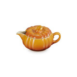 Le Creuset Stoneware Pumpkin Gravy Boat With Lid, 14 Oz. - Olive