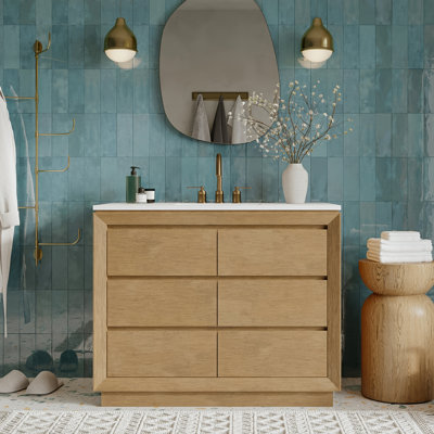 Horizontal 72" Double Vanity