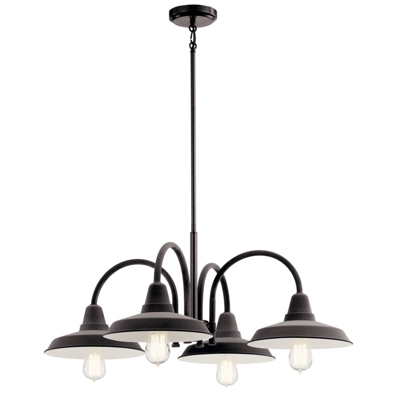 Marrus 4 - Light Geometric Chandelier