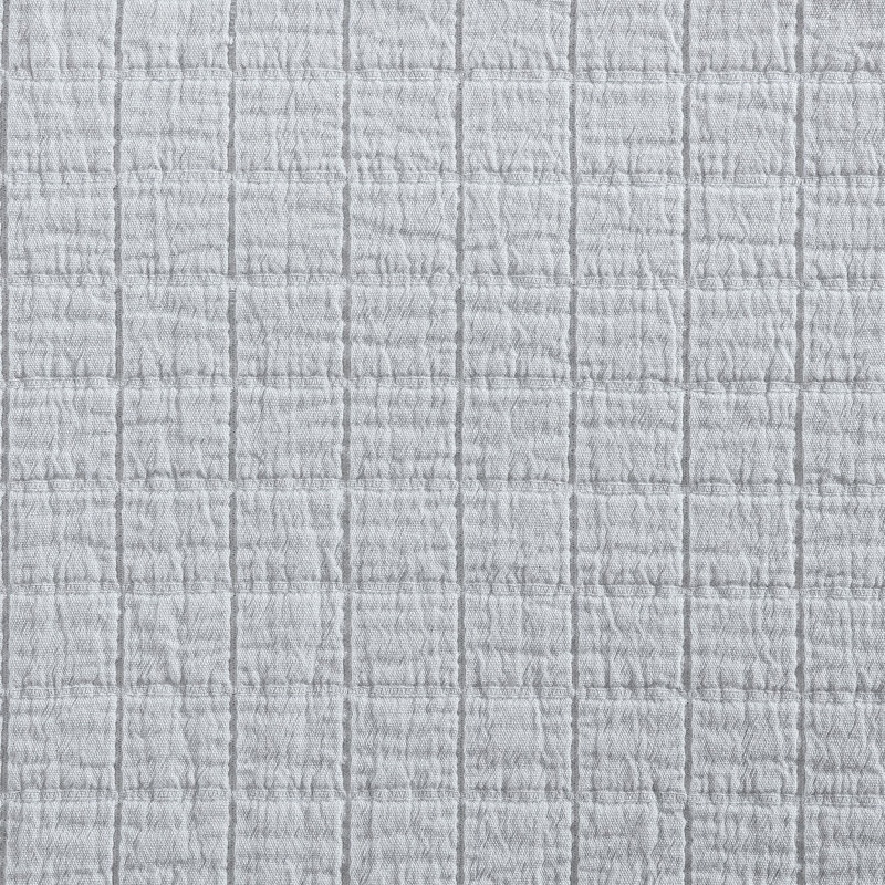 Calvin Klein Essential Solid Reversible Cotton Coverlet, Queen Coverlet, Light Blue