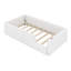Lit plateforme tapissier avec garde-corps et station de charge