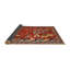 Tapis traditionnel jaune / beige / rouge-1951368739