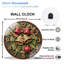 Horloge de Noël avec horloge murale 12 po