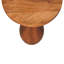 Table d'appoint à base courbée