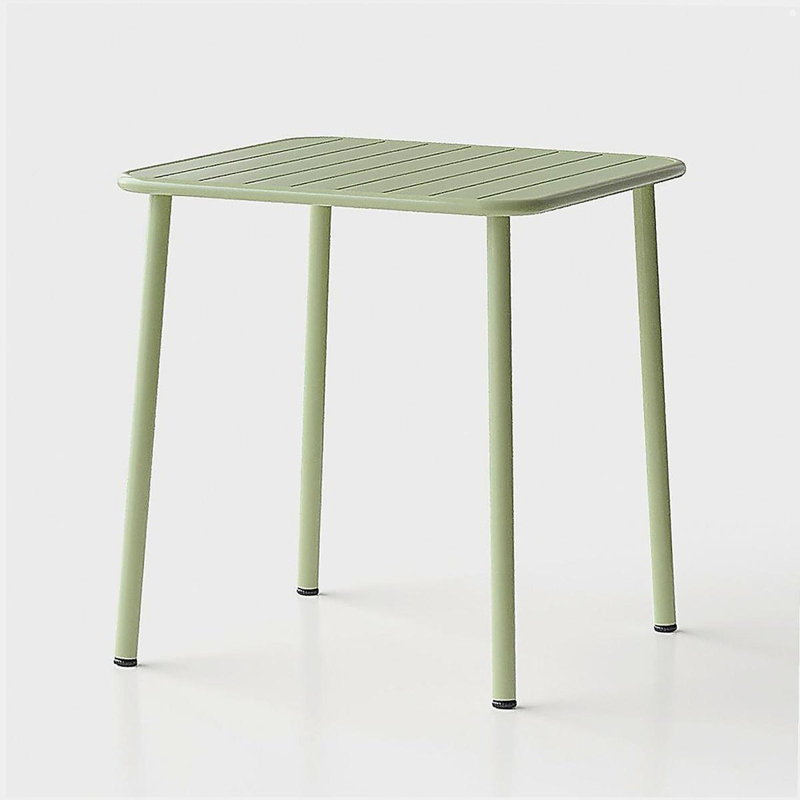 Table carrée Sera, Vert antique