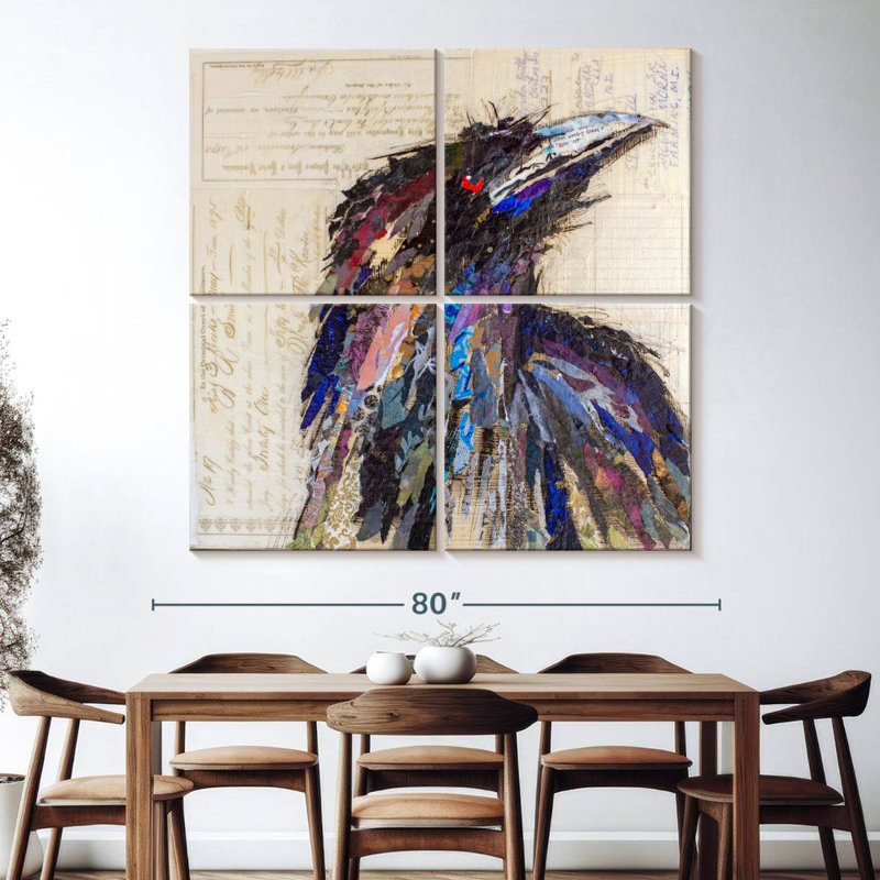 Brampt Raven I, 74" H x 74" W