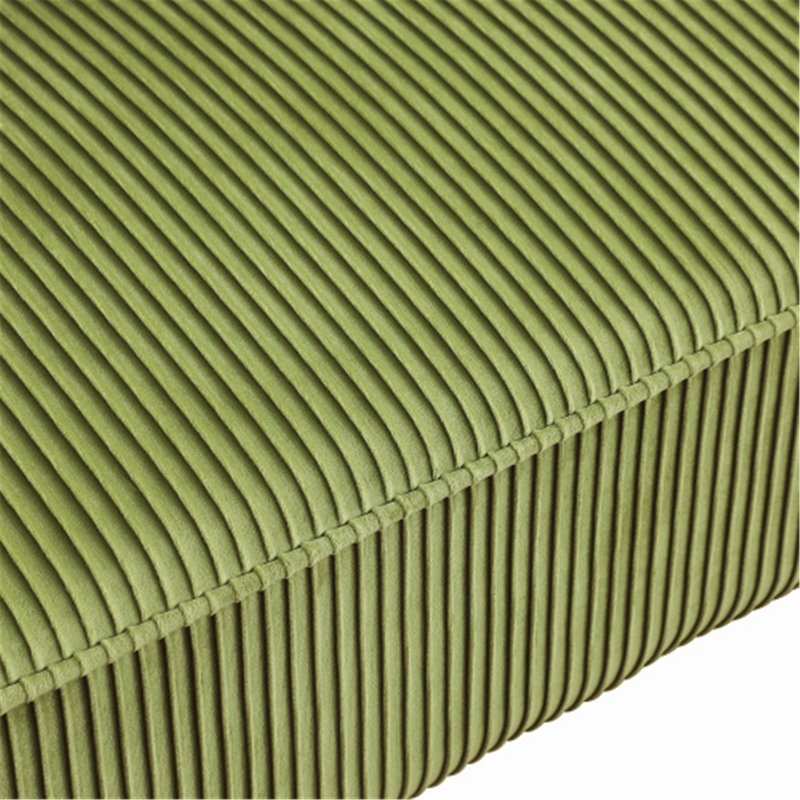 Causeuse rembourrée Navan Baryte, Vert olive