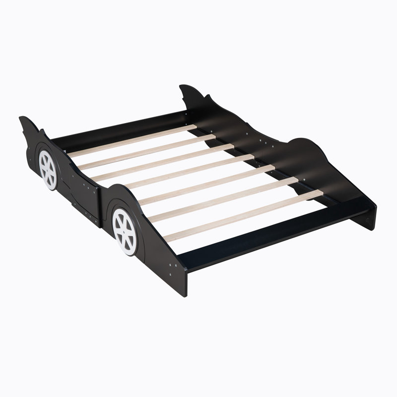 Kids Car Bed, Black, Full