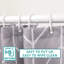 13 Piece Polyester Shower Curtain Set