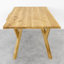 Lesly Oak Solid Wood Dining Table-218359216