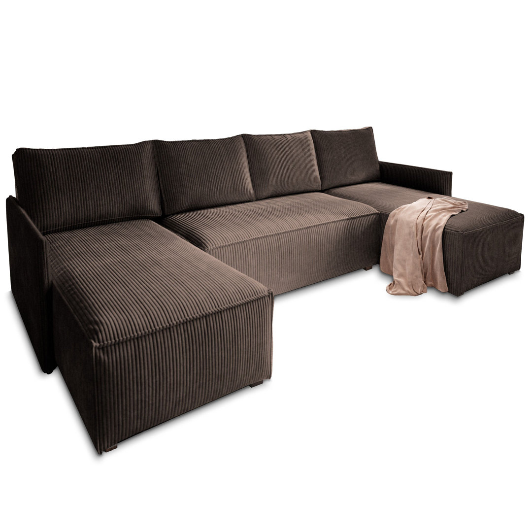 Ecksofa Shadman mit Bettfunktion