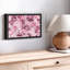 Floral et botanique «Bed of Pink Roses Wall Art»-101780553