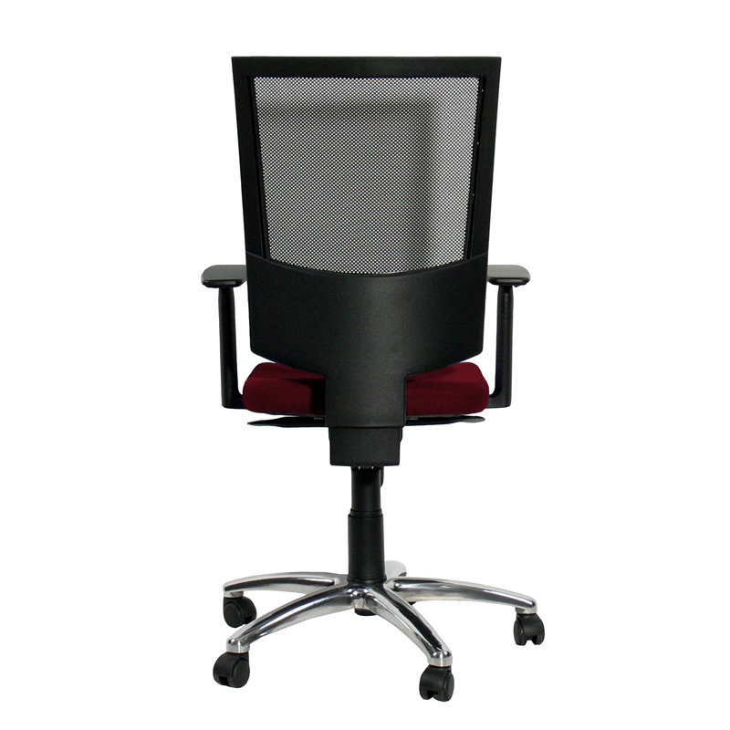 Office Chair, Bordeaux, Height adjustable T-armrest