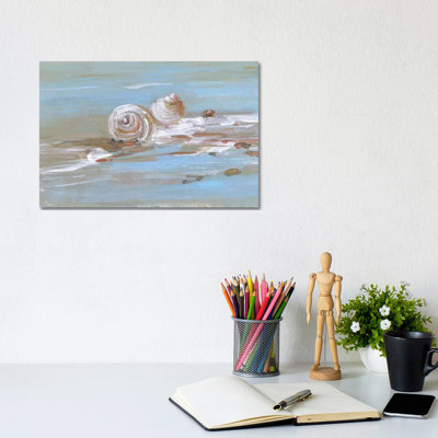 Shore Shell II by Sally Swatland - Wrapped Canvas Painting
