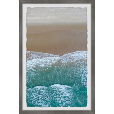 'Amazing Shoreline' - Picture Frame Photograph Print on Paper
