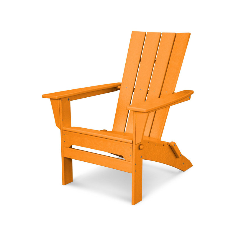 Adirondack pliant POLYWOOD Quattro, Mandarine