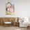 Impressions de pivoines, toile par Paul Brent