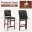 62cm H Upholstered Folding Side Chair