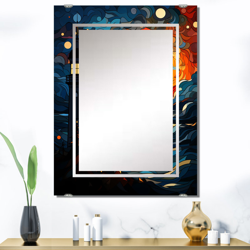 Miroir mural Hulker, 40 po x 30 po