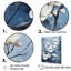 «Dogwood» gris et bleu Expression II sur toile-1639851937-1639851938