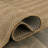 Herringbone Stripe Reversible Jute-Look Indoor/Outdoor Rug-356295116
