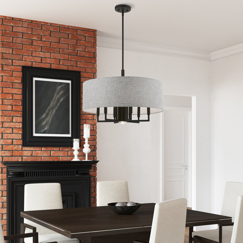 Lustre suspendu Zahirah, Noir