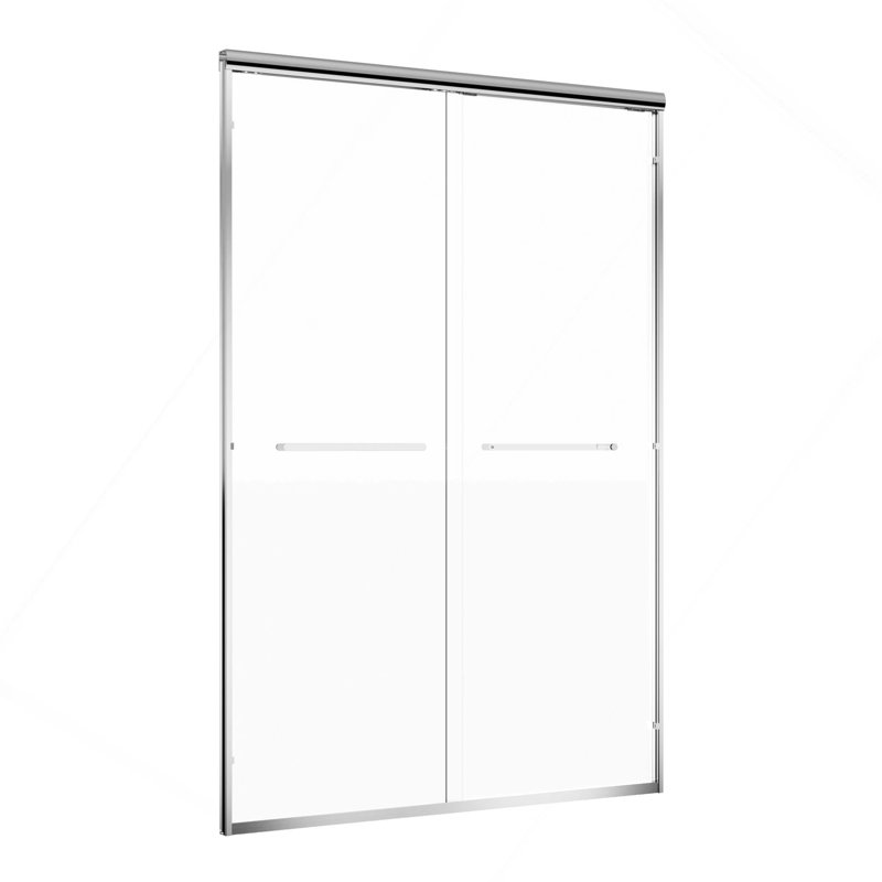 Double Sliding Shower Door with Premium Durable Materials and Easy Installation