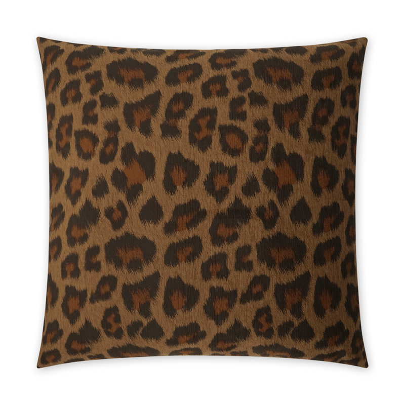 Coussin décoratif Panthera, Domino, Carré 20 po