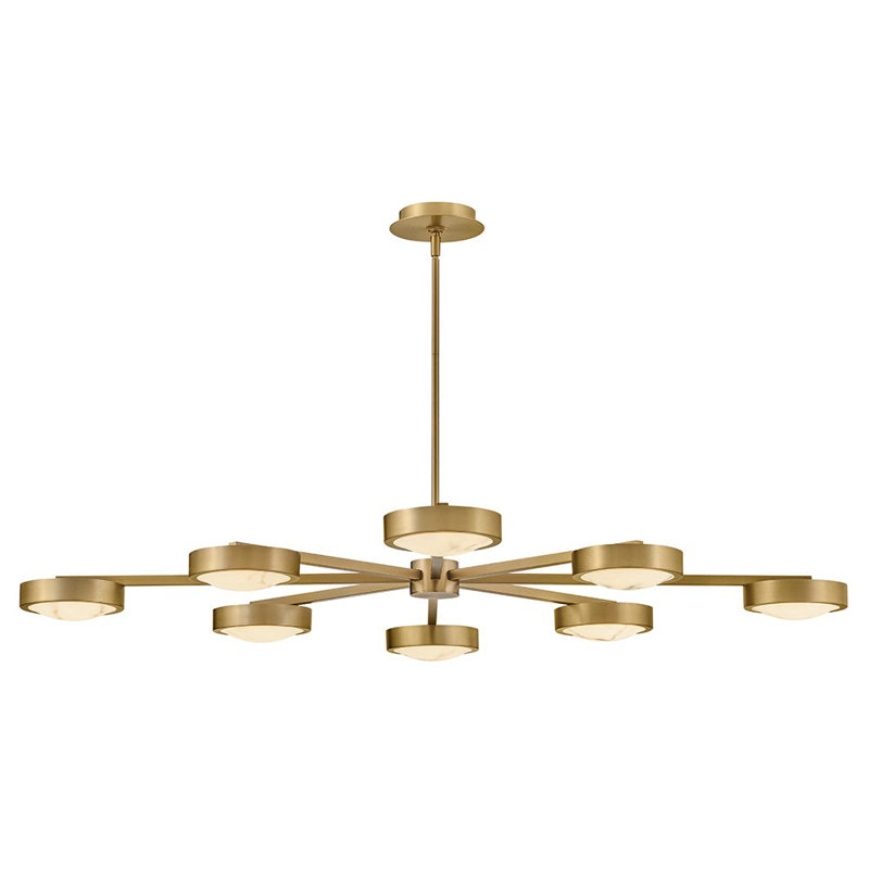 Cava LED Semi Flush Mount, Bronze