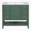Meuble-lavabo 36 po avec lavabo, une armoire et trois tiroirs-551905642
