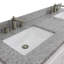Ensemble de meuble-lavabo double 61 po Muskota