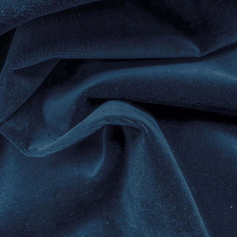 Tissu Plush, Bleu marine