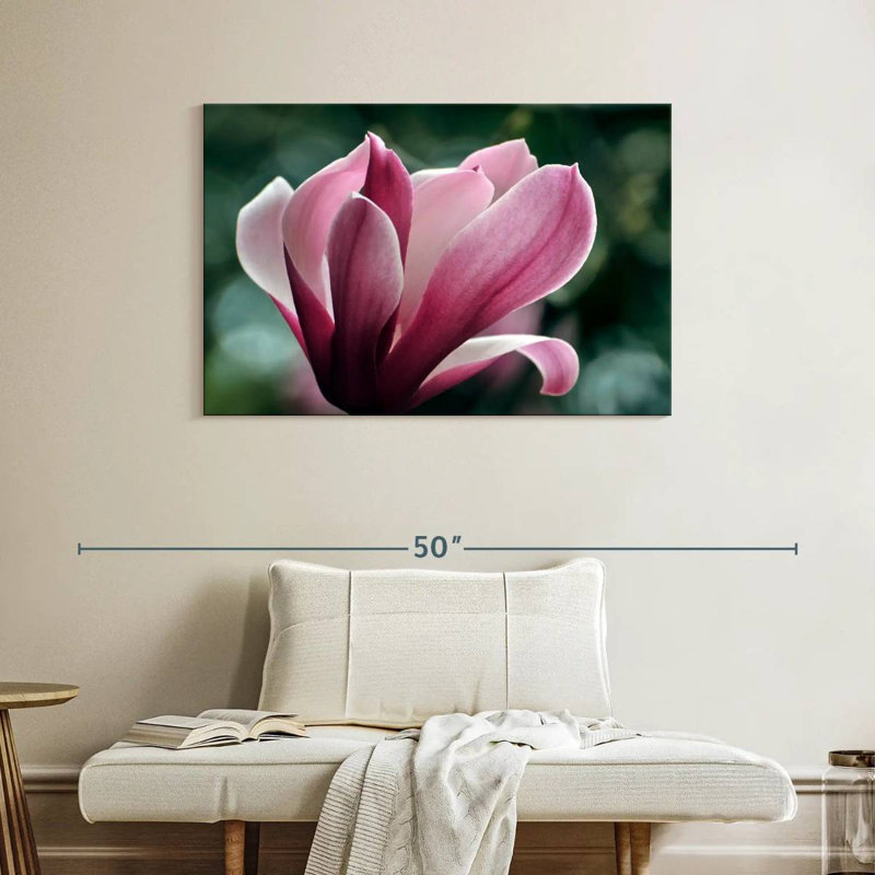Harnek Blooming Magnolia Flower, 26" H x 39" W